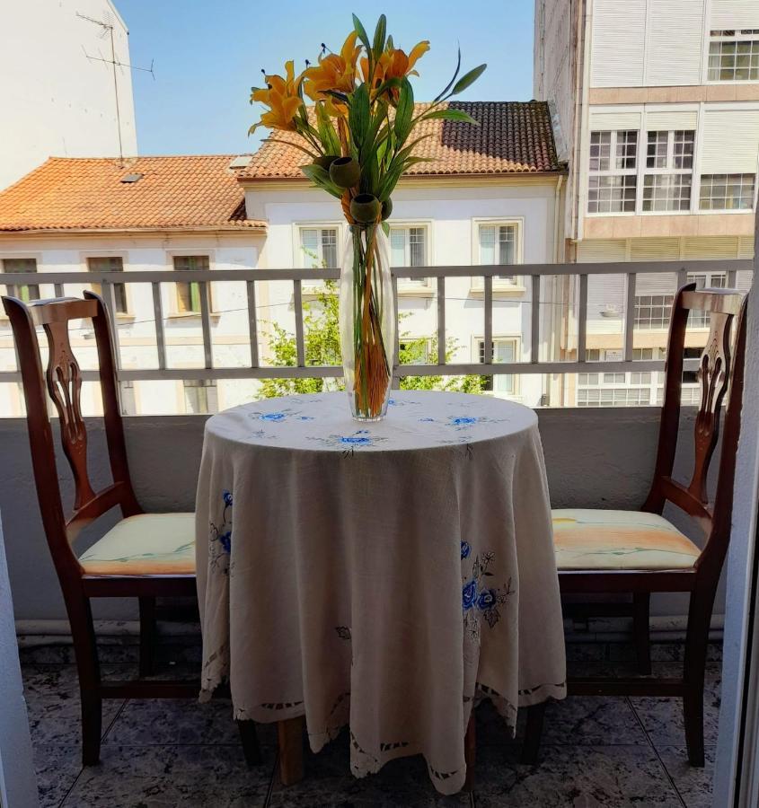 Apartamento Piso en entrada de casco histórico de Santiago de Compostela Exterior foto